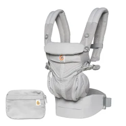 Ergobaby Omni 360 Baby Carrier All-in-one Cool Air Mesh - Pearl Grey