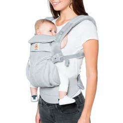 Ergobaby Omni 360 Baby Carrier All-in-one Cool Air Mesh - Pearl Grey