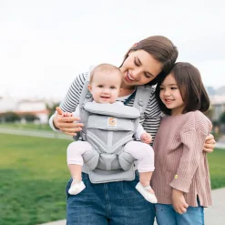 Ergobaby Omni 360 Baby Carrier All-in-one Cool Air Mesh - Pearl Grey