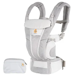 Ergobaby Outdoors & Travel|Baby Carriers>Omni Breeze 360 Baby Carrier - Pearl Grey