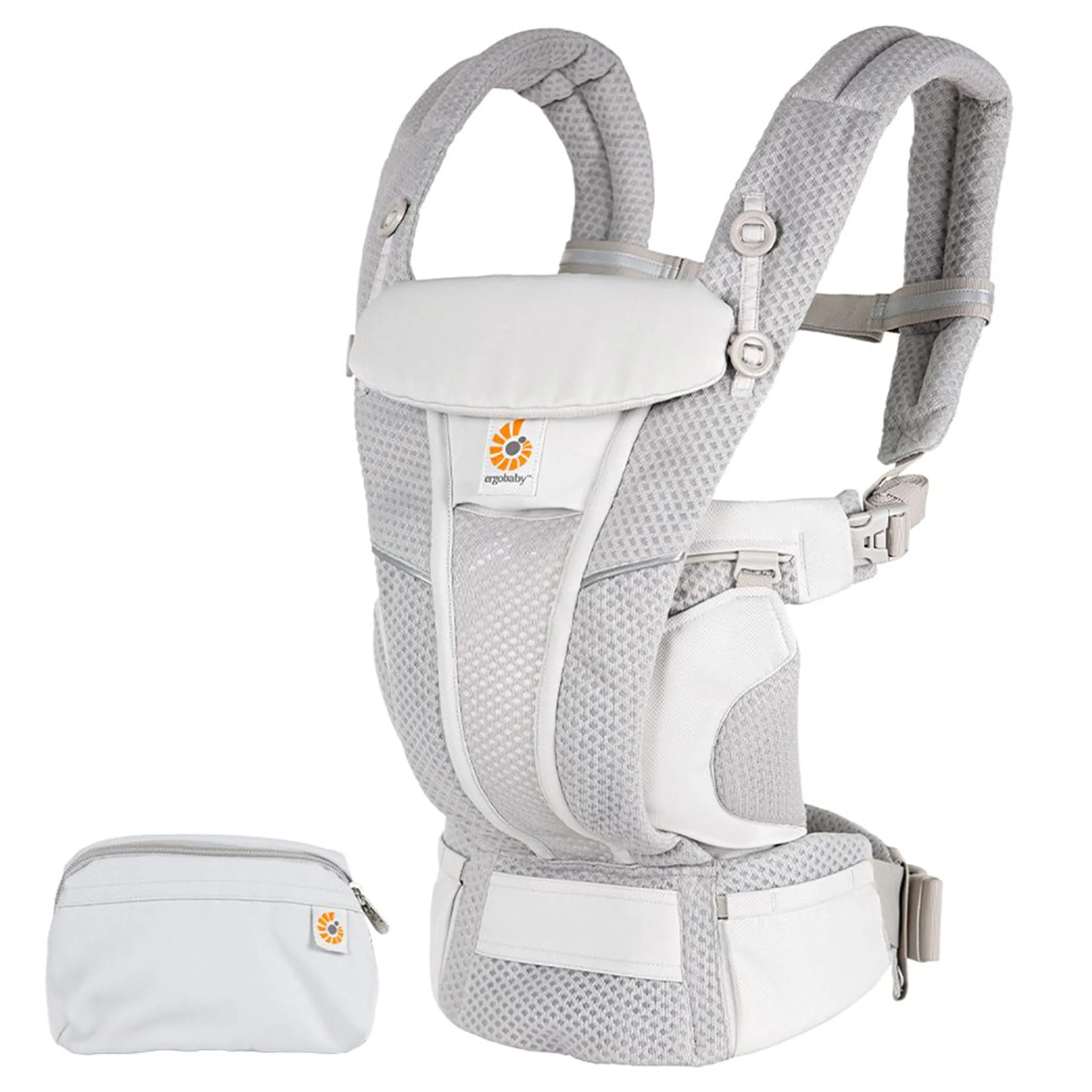Ergobaby Outdoors & Travel|Baby Carriers>Omni Breeze 360 Baby Carrier - Pearl Grey