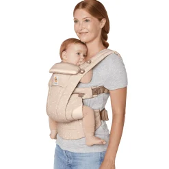 Ergobaby Outdoors & Travel|Baby Carriers>Omni Dream Baby Carrier - Natural Dots
