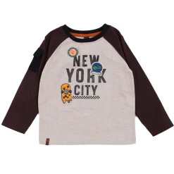 Kids/BOY Nano Tops>One Way Raglan T-shirt 2-12