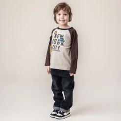 Kids/BOY Nano Tops>One Way Raglan T-shirt 2-12