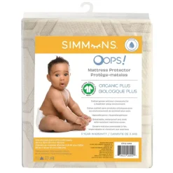 Kids Jasxtek Oops- Simmons Mattress Protector Organic Plus