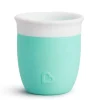 Kids Munchkin Tableware|Plates & Placemats>Open Training Silicone Cup 2oz - Mint