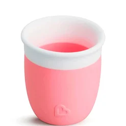 Kids Munchkin Cups & Tumblers|Cups & Tumblers>Open Training Silicone Cup 2oz - Coral