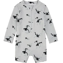 BOY Petit Lem Orcas UV Long Sleeve Swimsuit 0-24m