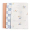 Kids Avery Row Blankets|Blankets>Organic Baby Muslin Blanket Set of 3 - Coastline