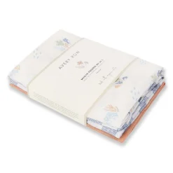 Kids Avery Row Blankets|Blankets>Organic Baby Muslin Blanket Set of 3 - Coastline