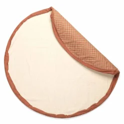 Play N Go Organic Grid Brown Storage Bag