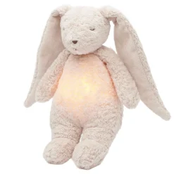 Moonie Decorative Objects>Organic Humming Friend With Night Lamp 2.0 - Rose Bunny