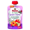Holle Baby Food & Snacks>Organic Pouch - Berry Puppy - Apple & Peach with Fruits of the Forest (from 8 months)