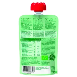 Holle Baby Food & Snacks>Organic Pouch - Power Parrot - Pear with Apple & Spinach (from 6 months)