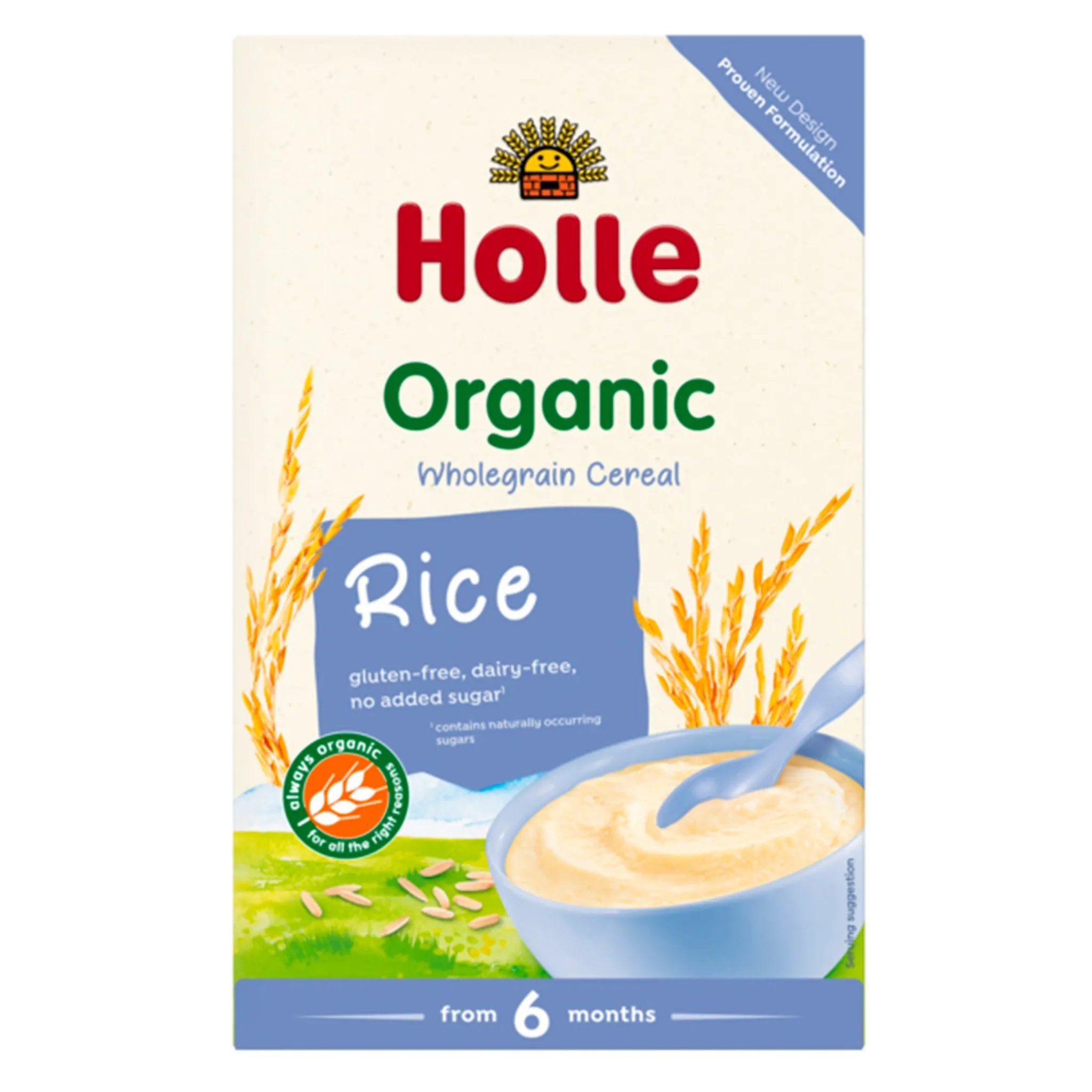 Holle Baby Food & Snacks>Organic Rice Porridge (from 6 months)