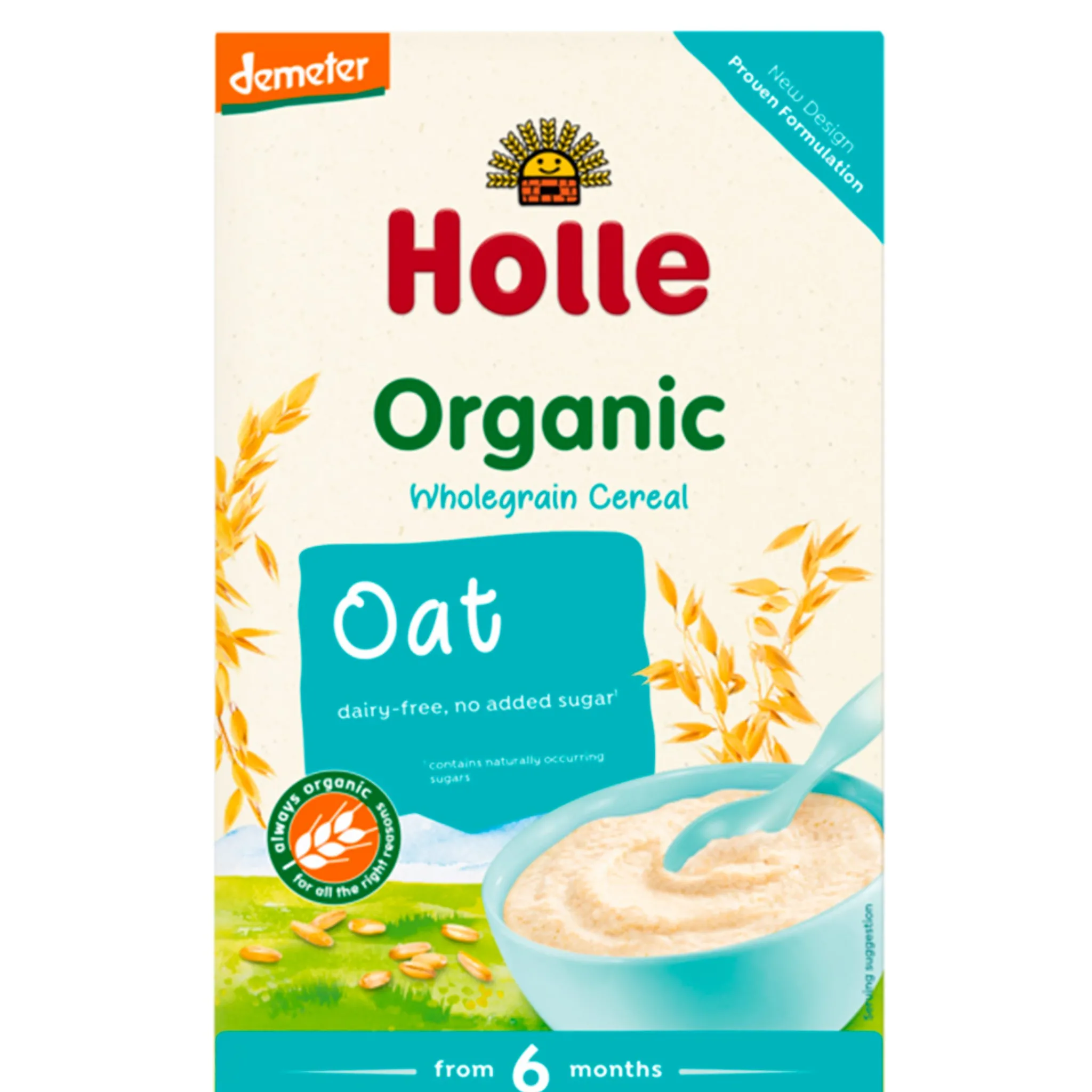 Holle Organic Rolled Oats Porridge (from 6 months)