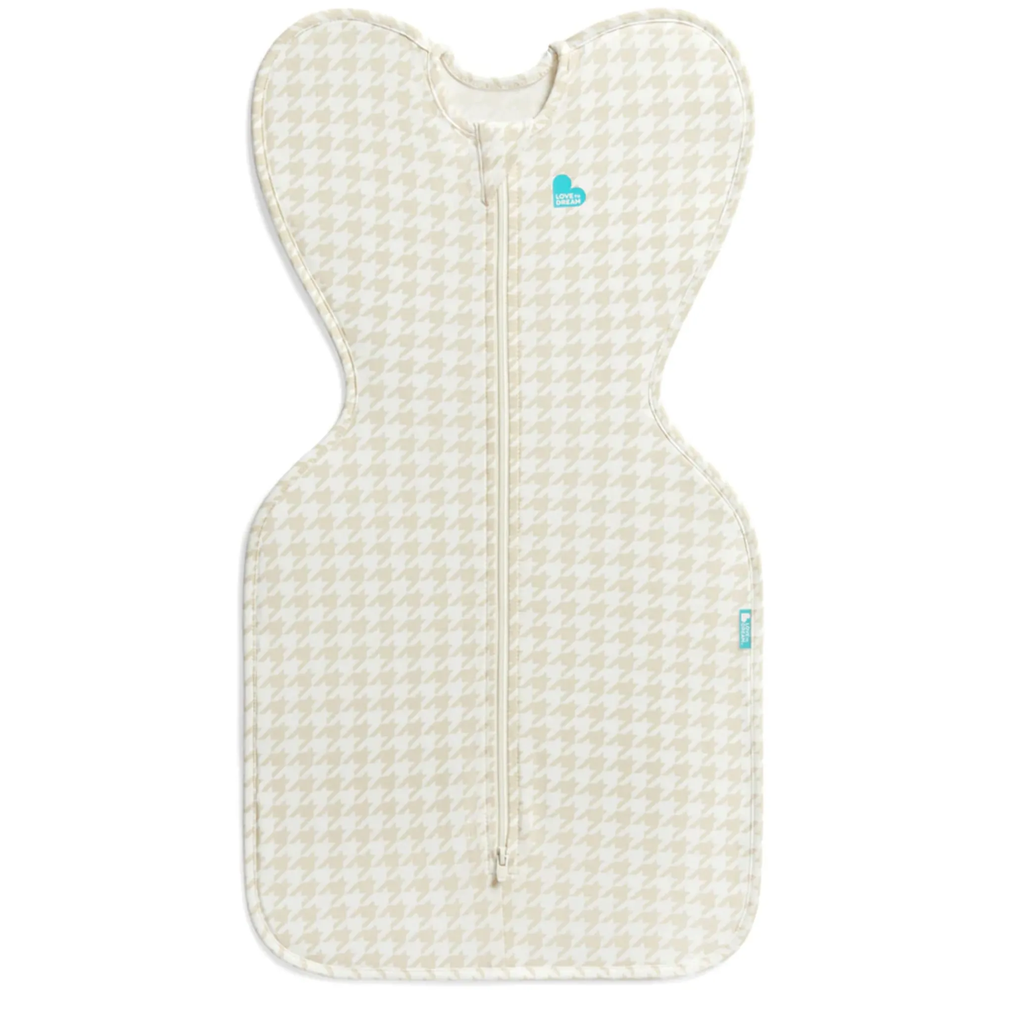 Love to Dream Organic Swaddle Up Small 8-13lb - Houndstooth