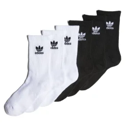 Kids/BOY Adidas Orig Trefoil 6 Pack Socks 2-5j