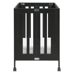 Babyletto Origami Mini Crib - Black Finish