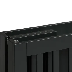 Babyletto Origami Mini Crib - Black Finish