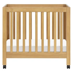 Babyletto Cribs & Mattresses|Cribs & Mattresses>Origami Mini Crib - Honey