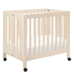 Babyletto Origami Mini Crib - Washed Natural