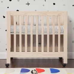 Babyletto Origami Mini Crib - Washed Natural