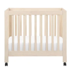Babyletto Origami Mini Crib - Washed Natural