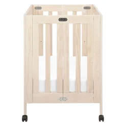 Babyletto Origami Mini Crib - Washed Natural