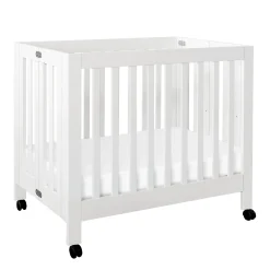 Babyletto Origami Mini Crib - White Finish