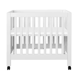 Babyletto Origami Mini Crib - White Finish