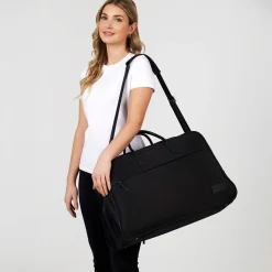 Lambert Oslo- Recycled Nylon Black Bag