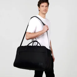 Lambert Oslo- Recycled Nylon Black Bag