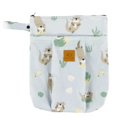 Origami Otters Medium Wetbag 12"x15"