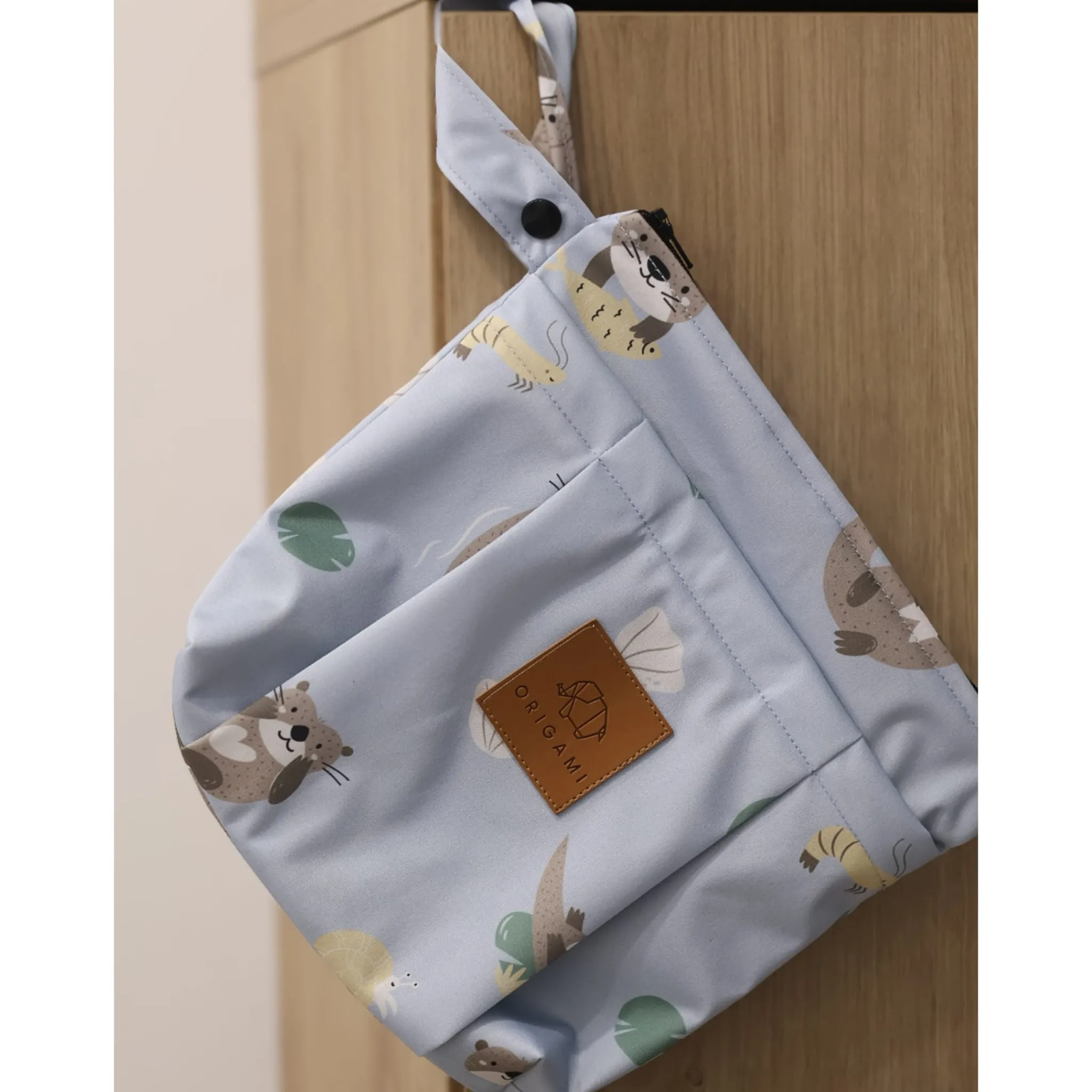 Origami Otters Small Wetbag
