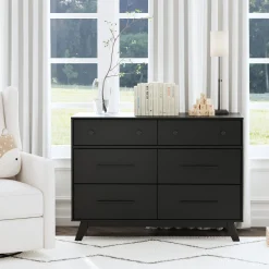 DaVinci Storage Furniture>Otto 6-Drawer Dresser - Ebony