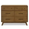DaVinci Otto 6-Drawer Dresser - Walnut