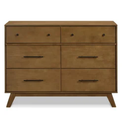 DaVinci Otto 6-Drawer Dresser - Walnut