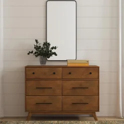 DaVinci Otto 6-Drawer Dresser - Walnut