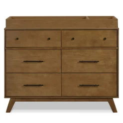 DaVinci Otto 6-Drawer Dresser - Walnut