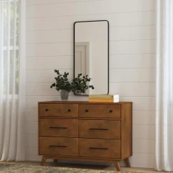 DaVinci Otto 6-Drawer Dresser - Walnut