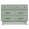 DaVinci Storage Furniture>Otto 6-Drawer Dresser- Sage