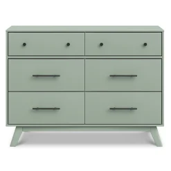DaVinci Storage Furniture>Otto 6-Drawer Dresser- Sage