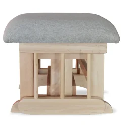 Goberce Gliders & Rocking Chairs|Gliders & Rocking Chairs>Ottoman naturel fabric LIN20