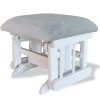 Goberce Ottoman white fabric OX60