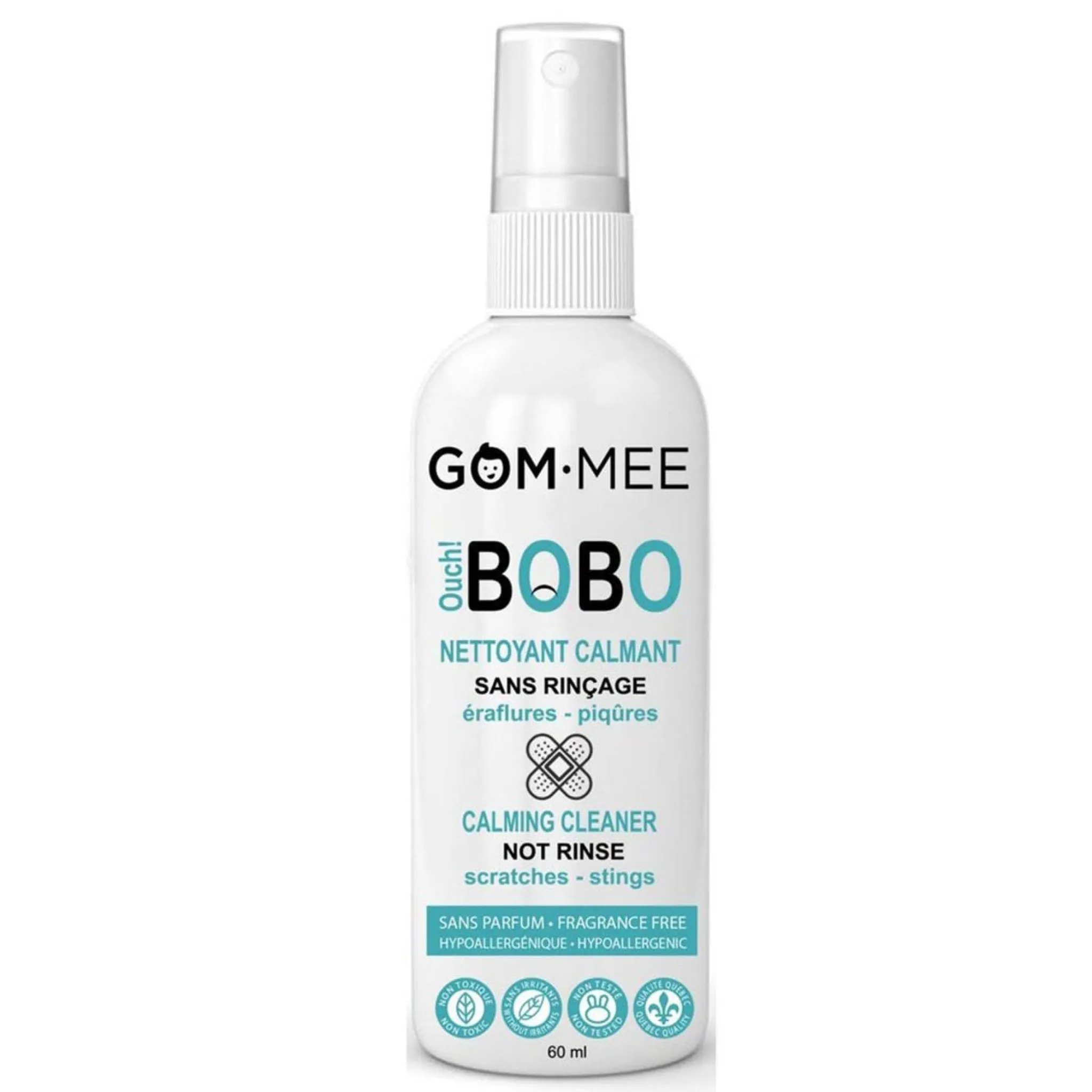 Kids Gom-mee Ouch! Bobo Soothing Cleaner 60ml