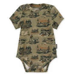 BOY Hooke Outdoor Aop Bodysuit 3-24m