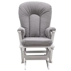 Goberce Oxford Rocking Chair - White