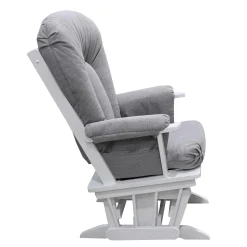 Goberce Oxford Rocking Chair - White