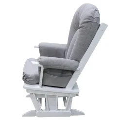 Goberce Oxford Rocking Chair - White